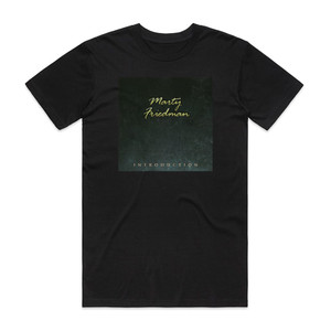Marty Friedman Introduction Album Cover T-Shirt Black