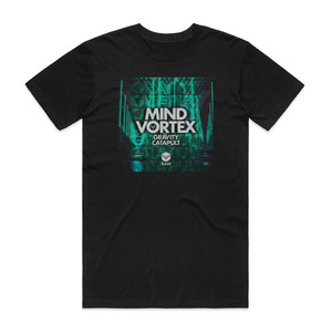 Mind Vortex Gravity Catapult Album Cover T-Shirt Black Mind Vortex Gravity Catapult Album Cover T-Shirt Black