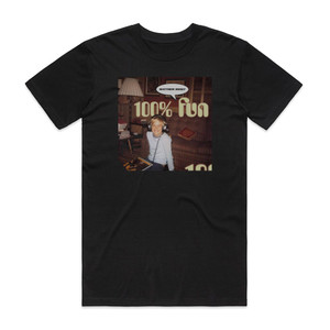 Matthew Sweet 100 Fun Album Cover T-Shirt Black Matthew Sweet 100 Fun Album Cover T-Shirt Black