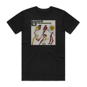 Miles Davis Star People Album Cover T-Shirt Black