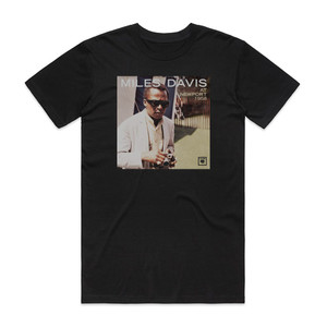 Miles Davis At Newport 1958 Album Cover T-Shirt Black