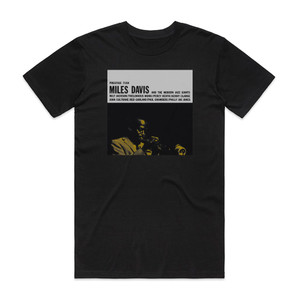 Miles Davis Miles Davis And The Modern Jazz Giants Album Cover T-Shirt Black