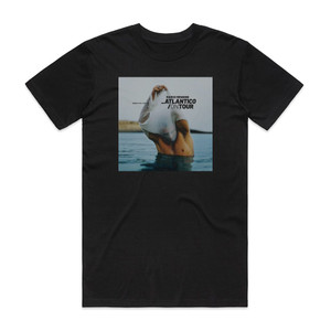 Marco Mengoni Atlantico On Tour Album Cover T-Shirt Black Marco Mengoni Atlantico On Tour Album Cover T-Shirt Black