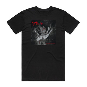 Midnight Rebirth By Blasphemy Album Cover T-Shirt Black Midnight Rebirth By Blasphemy Album Cover T-Shirt Black