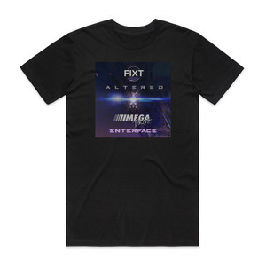 Mega Drive Enterface Album Cover T-Shirt Black Mega Drive Enterface Album Cover T-Shirt Black