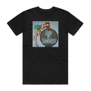 mini Are U Ready Album Cover T-Shirt Black mini Are U Ready Album Cover T-Shirt Black
