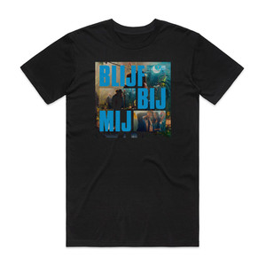 Maan Blijf Bij Mij Album Cover T-Shirt Black Maan Blijf Bij Mij Album Cover T-Shirt Black