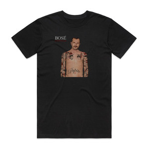 Miguel Bose Papitour Album Cover T-Shirt Black