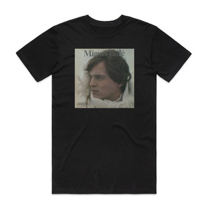 Miguel Bose Miguel Bos 1 Album Cover T-Shirt Black Miguel Bose Miguel Bos 1 Album Cover T-Shirt Black