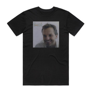 Miguel Bose Lo Mejor De Bos Album Cover T-Shirt Black Miguel Bose Lo Mejor De Bos Album Cover T-Shirt Black