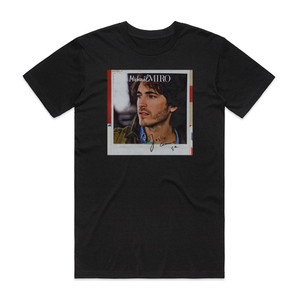 Mickael Miro Juste Comme A Album Cover T-Shirt Black Mickael Miro Juste Comme A Album Cover T-Shirt Black