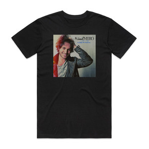 Mickael Miro Le Temps Des Sourires Album Cover T-Shirt Black Mickael Miro Le Temps Des Sourires Album Cover T-Shirt Black
