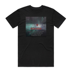 Mark Snow The Snow Files Album Cover T-Shirt Black Mark Snow The Snow Files Album Cover T-Shirt Black