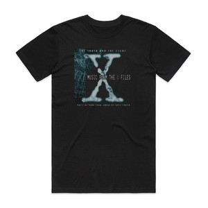 Mark Snow The Truth And The Light Music From The X Files Album Cover T-Shirt Black