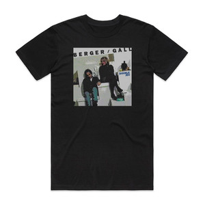 Michel Berger Double Jeu Album Cover T-Shirt Black Michel Berger Double Jeu Album Cover T-Shirt Black