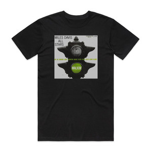 Miles Davis All Stars Walkin Album Cover T-Shirt Black Miles Davis All Stars Walkin Album Cover T-Shirt Black