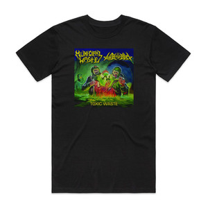Municipal Waste Toxic Waste Album Cover T-Shirt Black Municipal Waste Toxic Waste Album Cover T-Shirt Black