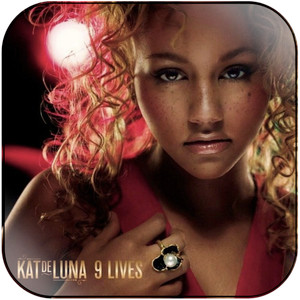 Kat DeLuna 9 Lives Album Cover Sticker