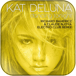 Kat DeLuna Dancing Tonight-4 Album Cover Sticker