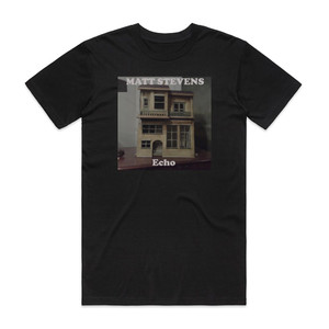 Matt Stevens Echo Album Cover T-Shirt Black Matt Stevens Echo Album Cover T-Shirt Black