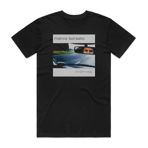 Marco Borsato Onderweg Album Cover T-Shirt Black Marco Borsato Onderweg Album Cover T-Shirt Black