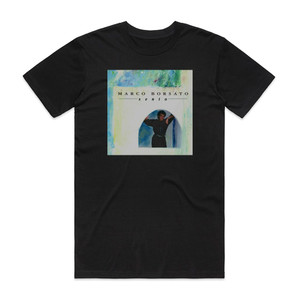 Marco Borsato Sento Album Cover T-Shirt Black Marco Borsato Sento Album Cover T-Shirt Black