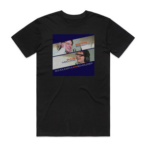 Marco Borsato Schouder Aan Schouder Album Cover T-Shirt Black Marco Borsato Schouder Aan Schouder Album Cover T-Shirt Black