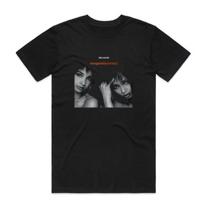 Mel and Kim Megamix Ninety Album Cover T-Shirt Black