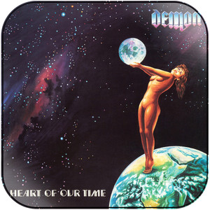 Demon Heart Of Our Time Album Cover Sticker Demon Heart Of Our Time Album Cover Sticker