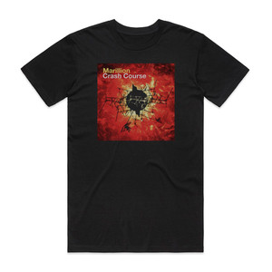 Marillion Crash Course An Introduction To Marillion Album Cover T-Shirt Black Marillion Crash Course An Introduction To Marillion Album Cover T-Shirt Black