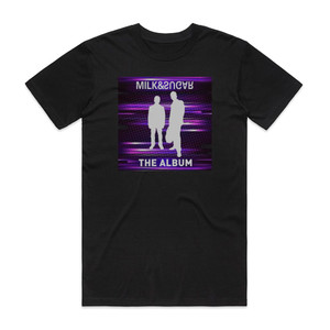 Milk and Sugar The Album Album Cover T-Shirt Black Milk and Sugar The Album Album Cover T-Shirt Black