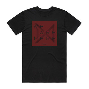 MONSTA X Take2 We Are Here Album Cover T-Shirt Black MONSTA X Take2 We Are Here Album Cover T-Shirt Black