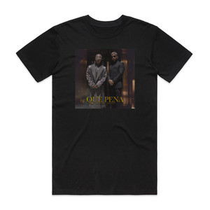 Maluma Qu Pena Album Cover T-Shirt Black