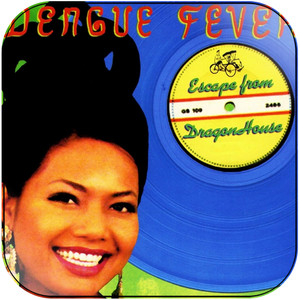 Dengue Fever Escape From Dragon House Album Cover Sticker Dengue Fever Escape From Dragon House Album Cover Sticker