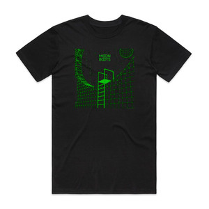 Moon Boots First Landing Remixed Album Cover T-Shirt Black Moon Boots First Landing Remixed Album Cover T-Shirt Black