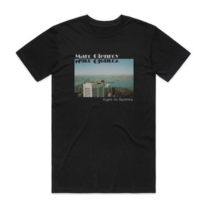 Marc Glenroy Flight To Sydney 5 Album Cover T-Shirt Black Marc Glenroy Flight To Sydney 5 Album Cover T-Shirt Black