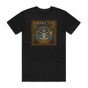 Monkey3 Astrasymmetry Album Cover T-Shirt Black Monkey3 Astrasymmetry Album Cover T-Shirt Black