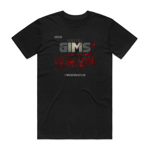 Maitre Gims Meurtre Par Strangulation Album Cover T-Shirt Black Maitre Gims Meurtre Par Strangulation Album Cover T-Shirt Black