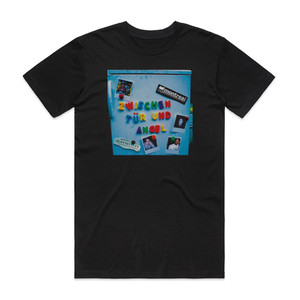 Montreal Zwischen Tr Und Angel Album Cover T-Shirt Black Montreal Zwischen Tr Und Angel Album Cover T-Shirt Black