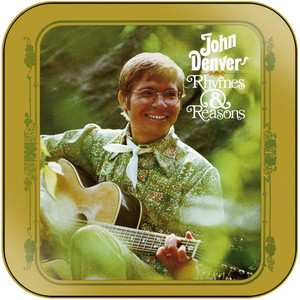 John Denver Rhymes And Reasons Album Cover Sticker