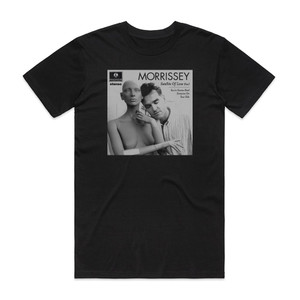 Morrissey Satellite Of Love Live Album Cover T-Shirt Black Morrissey Satellite Of Love Live Album Cover T-Shirt Black