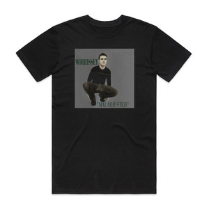 Morrissey Maladjusted Album Cover T-Shirt Black