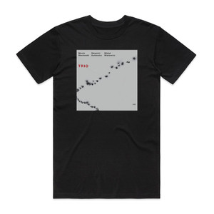 Marcin Wasilewski Trio Trio Album Cover T-Shirt Black Marcin Wasilewski Trio Trio Album Cover T-Shirt Black