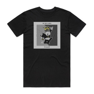 MC Bin Laden Grau Album Cover T-Shirt Black MC Bin Laden Grau Album Cover T-Shirt Black