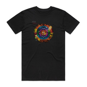 Melee Devils Angels Album Cover T-Shirt Black Melee Devils Angels Album Cover T-Shirt Black