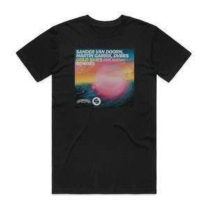 Martin Garrix Gold Skies Album Cover T-Shirt Black Martin Garrix Gold Skies Album Cover T-Shirt Black