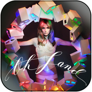 Oh Land Oh Land-2 Album Cover Sticker