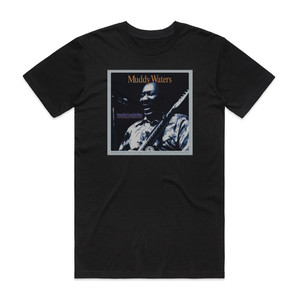 Muddy Waters Hoochie Coochie Man Live At The Rising Sun Celebrity Jazz Cl Album Cover T-Shirt Black