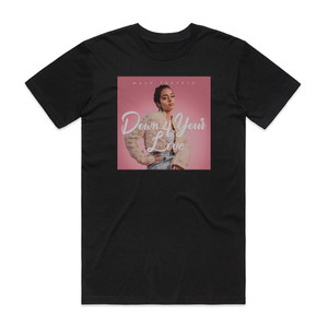 Malu Trevejo Down 4 Your Love Album Cover T-Shirt Black Malu Trevejo Down 4 Your Love Album Cover T-Shirt Black