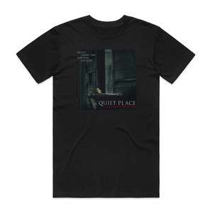 Marco Beltrami A Quiet Place Album Cover T-Shirt Black Marco Beltrami A Quiet Place Album Cover T-Shirt Black
